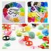 U Shape Fastener Snap Pliers KAM Button + 150 set T5 Plastic Resin Snap Button Press Stud Cloth Button Press Machine Sewing Tool 3