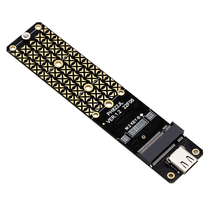 

NGFF for .2 to USB3.1 Type-C Converter M2 Ngff Disk SSD to USB Adap