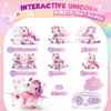 Unicorn Dancing Robot Toys for Girls with LED Horn & Wings,Remote Control,Voice,Rechargeable,Birthday Gifts, Kids and Toddlers 4