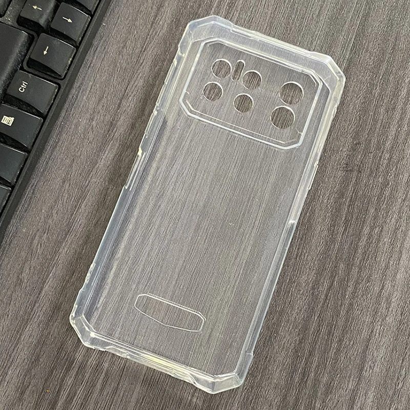 Soft Black Transparent TPU Phone Case - Protective Silicone Cover Shell