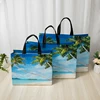 Coconut Nonwoven Shopping Bag Large Reusable Storage Bag Tote Waterproof Fabric Nonwoven Wholesale Foldable Shopping Bag 1