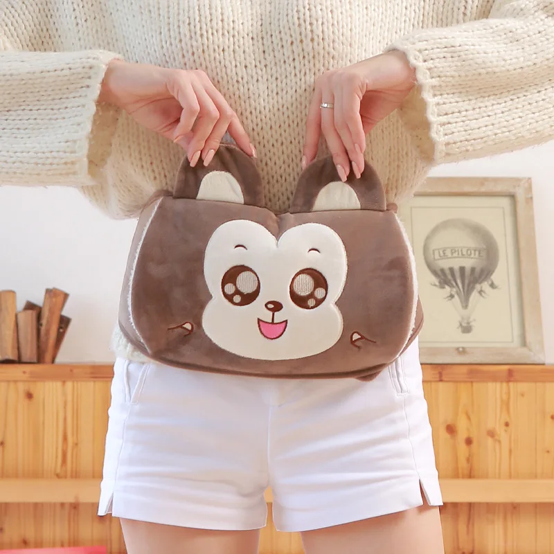 Yungden Hot Water Bottle With Waist Cover, 120Cm Cute Animal Wrap