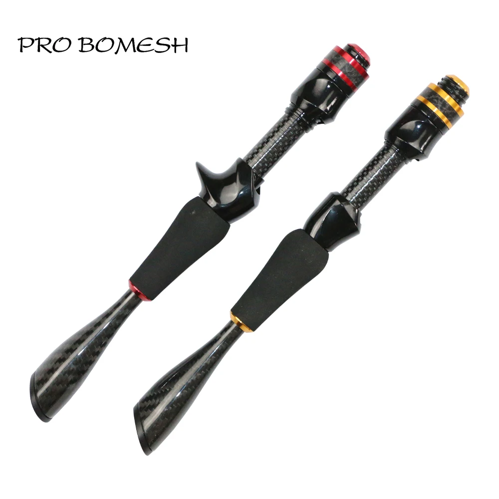 

PROBOMESH Taper 3K Twill Carbon Tube Grip Butt Section Spinning Casting Trout Rod Building Component Handle Repair DIY Accessory