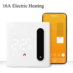 Smart WiFi/ZigBee Thermostat (16A Electric Heat)