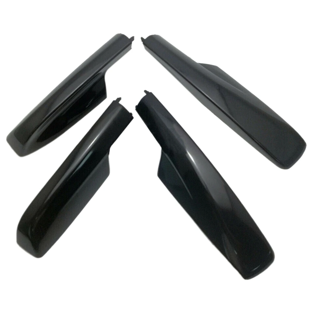 

4Pcs Black Roof Rack Cover Rail End Shell for Toyota Highlander XU20