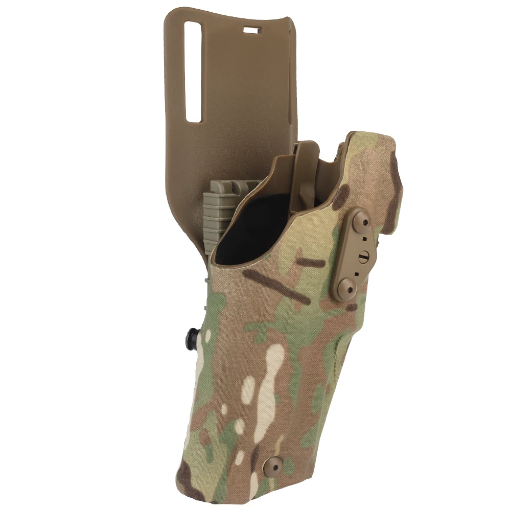 Tactical 6354DO Holster Drop Adapter Quick Release Glock Holster Leg Belt Compatible G17 G19 With X300/X300U Weapon Light