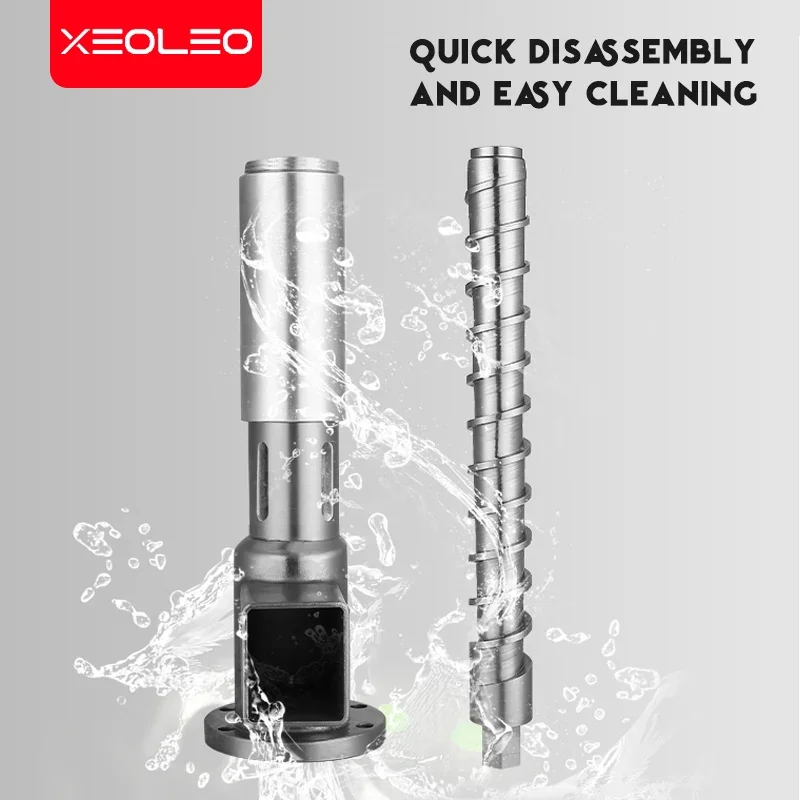 XEOLEO Commercial Oil Press Machine 1800W  Industrial Oil Presser Olive oil press Stainless Steel High Oil Extractor 5