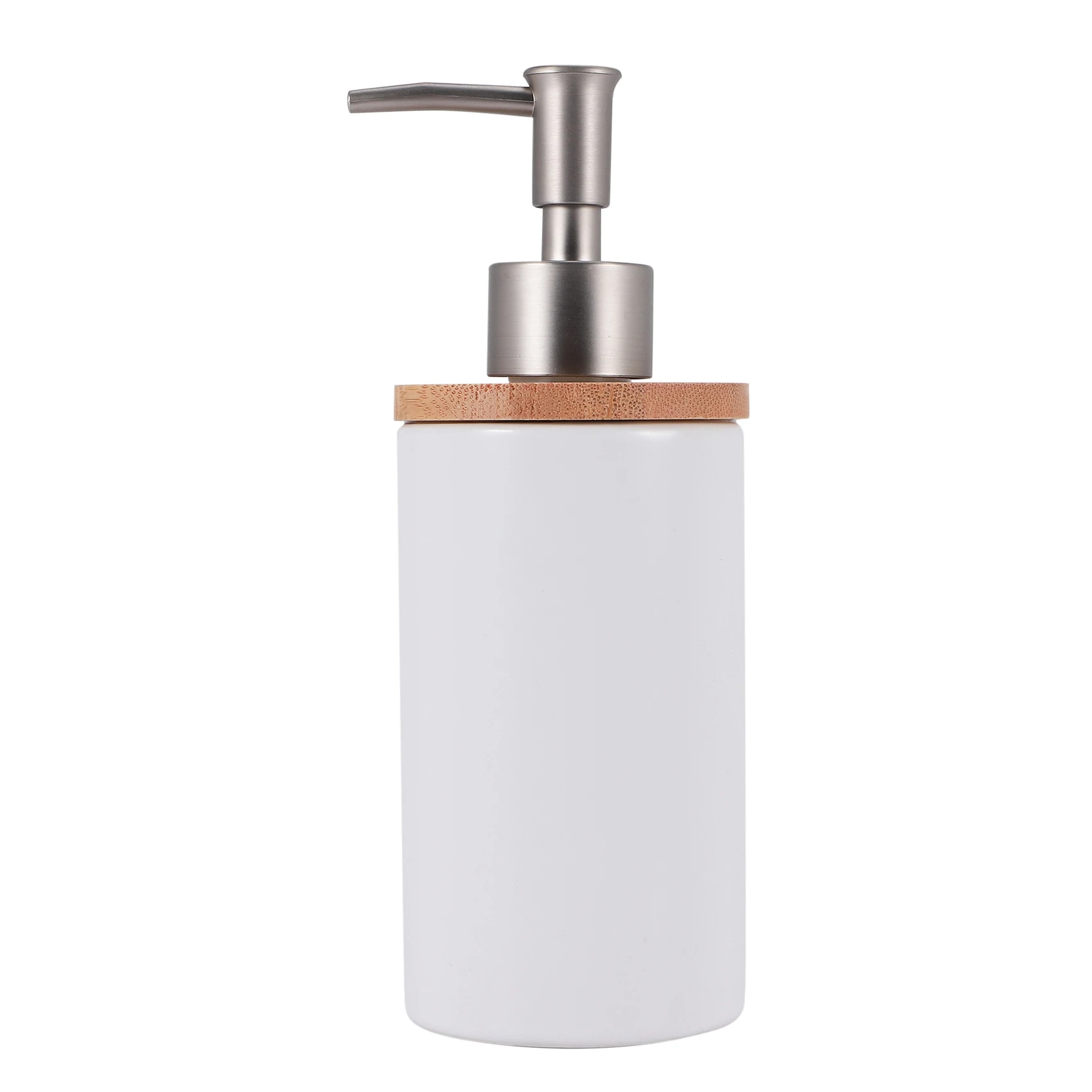 

Керамический дозатор для мыла, 400 мл, в нордическом стиле, дозатор для лосьона, дозатор для мыла для кухни и ванной, белый