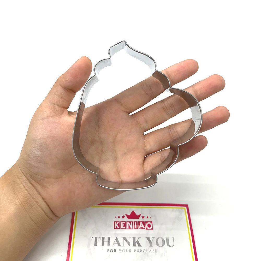 Cookie Cutter KENIAO Christmas Coffee Mug Cookie Cutter 10.5 CM Biscuit Fondant Sandwich Bread Mold Stainless Steel cookie cutter,baking mold,cookie mould