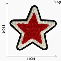 Personalized Star Towel Embroidery Patches for Clothing | DIY Apparel Badges & Sewing Supplies - Image 6