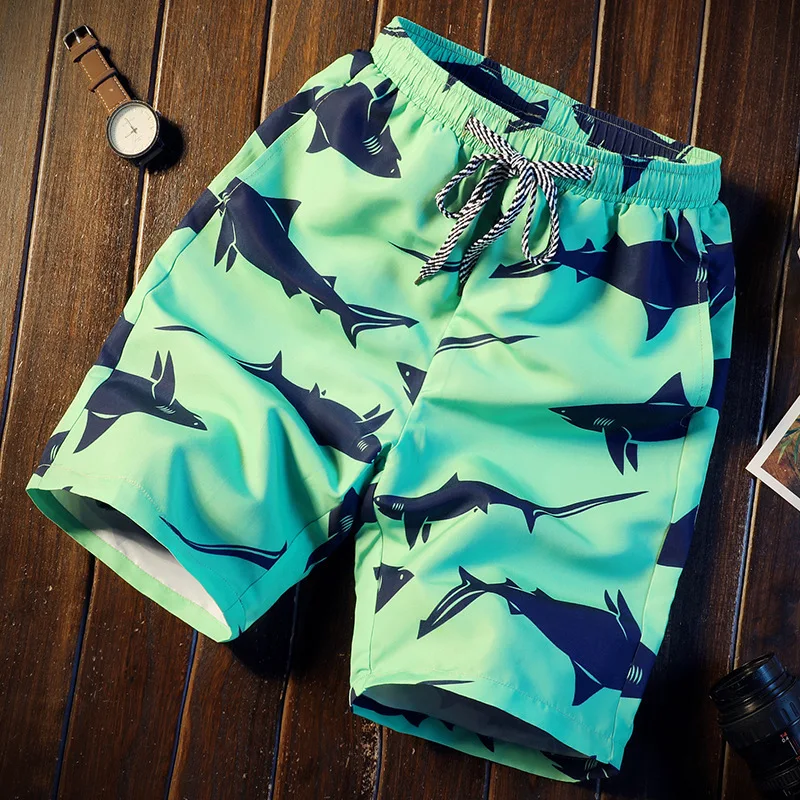 Mens Fashion Summer Beach Shorts Funny 3d Printed Short Pants Male Swimsuit Streetwear Loose Breathable Beachwear Shorts Pants 4