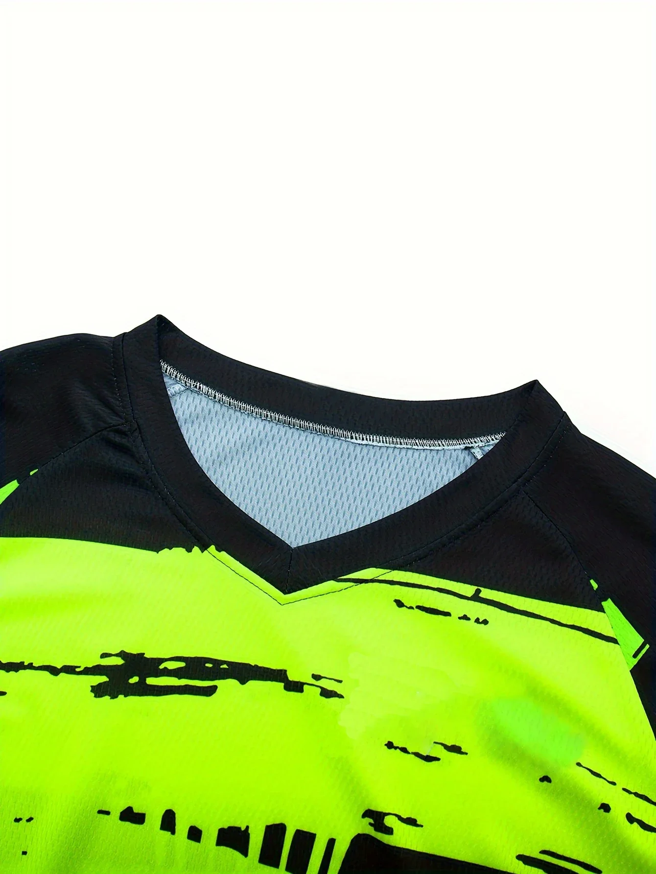 Men's Motorcycle Long Sleeve Cycling T-Shirt MTB Quick-drying downhill cycling jersey Racing jersey