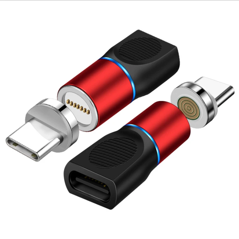 Adattatore Magnetico Usb C Per Samsung Huawei Xiaomi Redmi Lg Vivo Oppo Sony Honor Oneplus Accessori Per Smartphone Caricabatterie Magnetico