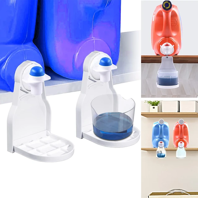 Laundry Detergent Cup Holder Anti-Slip Detergent Drip Catcher No More Leaks  Laundry Drip Tray Catcher for Laundry Room Tidy - AliExpress