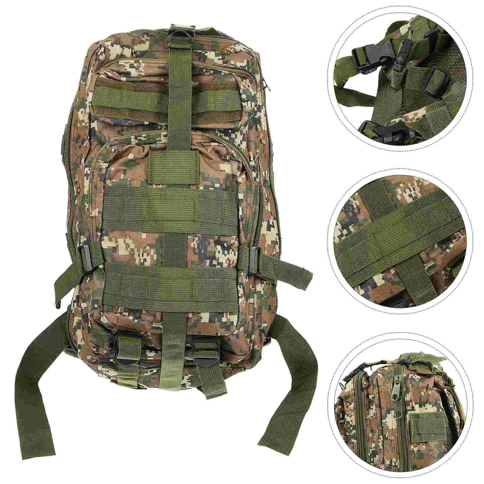 Camping Backpack Oxford Cloth Hiking Bag Backpack Multifunctional Hiking Storage Bag Sports Travel Backpack double rocker skateboard backpack big fishboard land surfboard bag longboard dance board bag skate accessories storage backpack