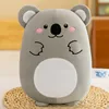 Cartoon Animated Small Animals Kawaii Short Plush Owl Koala Fox Rabbit Kitten Plush Doll Children's Birthday Christmas Gift 2