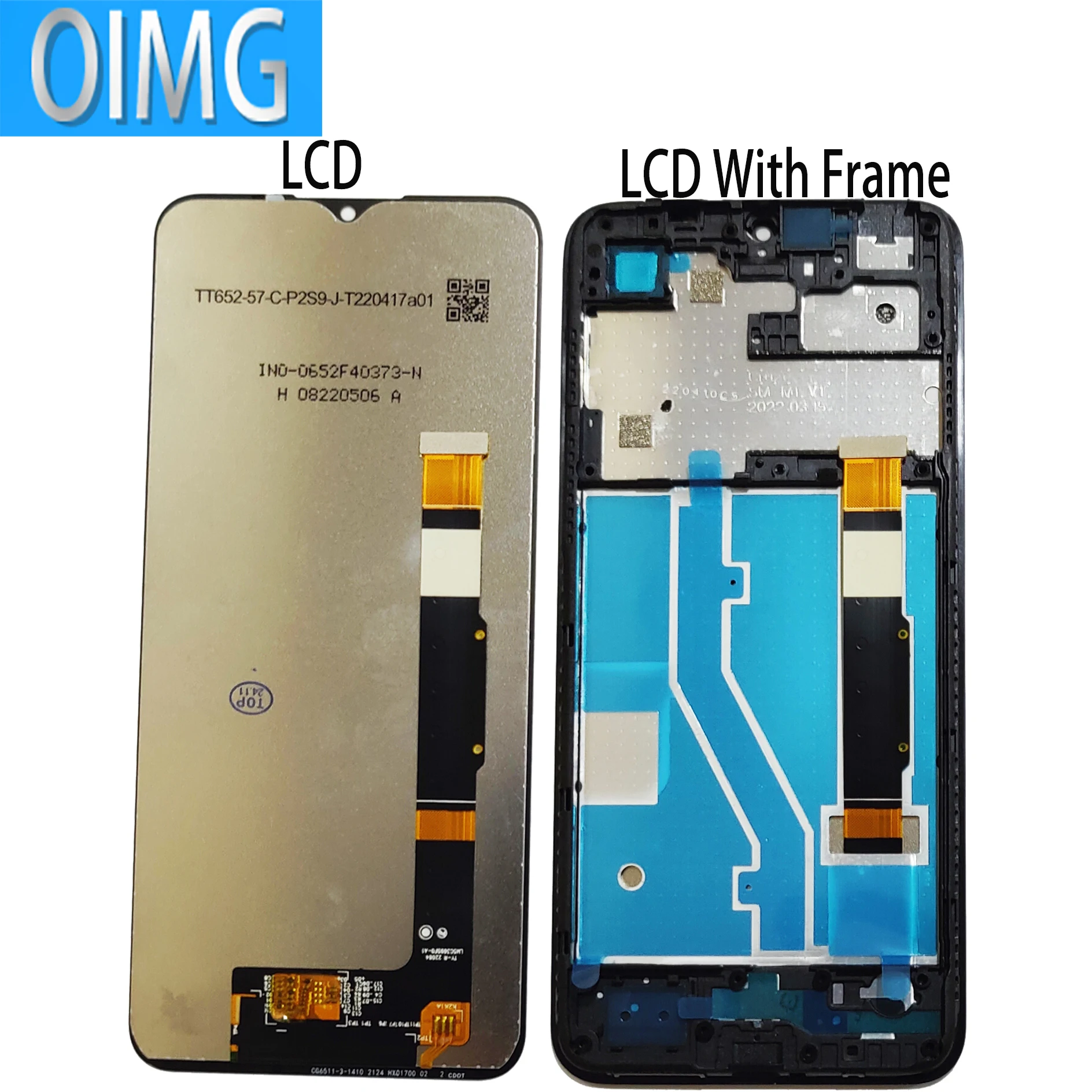 6.52 Original LCD Display with Frame and Touch Screen Panel Digitizer Replacement Parts