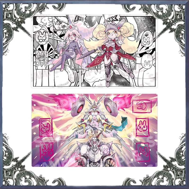 Yugioh OCG Centur Ion Primera Centur Ion Legatia Card Pad Paymat YGO Mat 60*35cm DIY in Stock