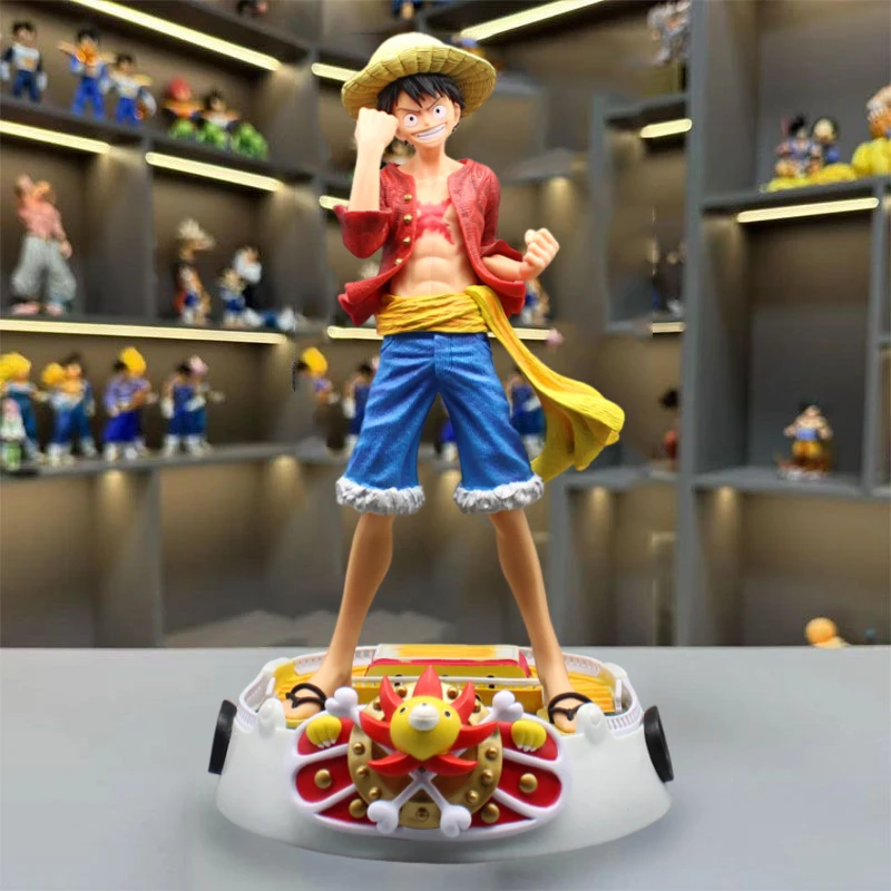 

50cm ONE PIECE Figures Monkey D. Luffy Action Figurine One Piece Luffy Sunshine of The Miles Anime PVC Statue Model Toys Gifts