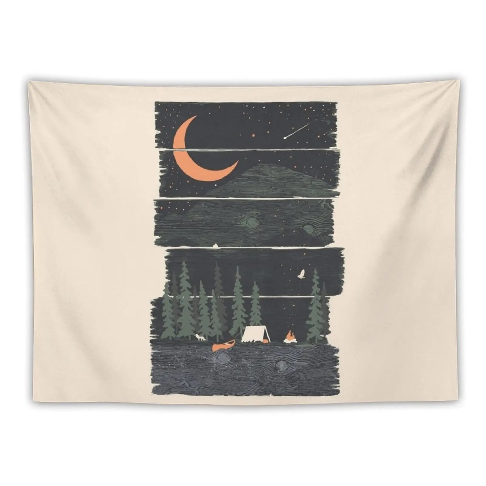 

Wish I Was Camping... Tapestry Things To Decorate The Room Bed Room Decoration Tapestry
