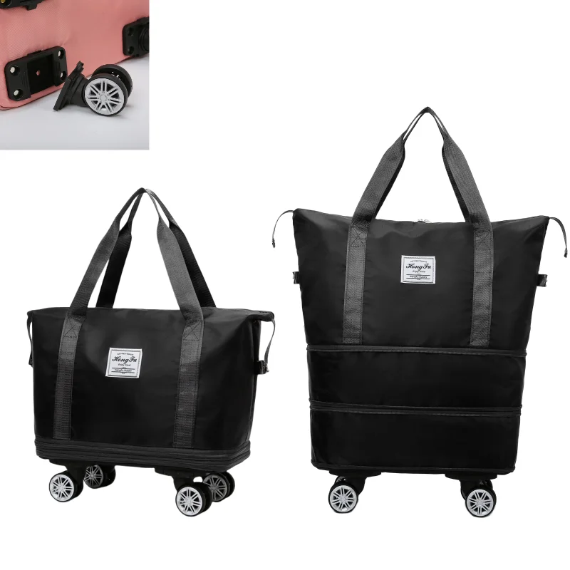 

NEW Multi-function Wheel Travel Bag Ultra-light Portable Dry and Wet Separation Luggage Storage Bag Large Capacity Fitness Bags