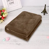50X70CM Fleece Throw Blanket Extra Soft Warm Fuzzy Bed Plush Lightweight Microfiber Couch Sofa Blankets 2