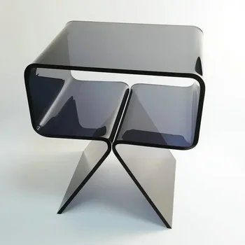 Acrylic Luxury Bedside Table Modern Minimalist Creative Side Table Geometric Design Ultra-Slim Bedside Cabinet 1 Acrylic Luxury Bedside Table Modern Minimalist Creative Side Table Geometric Design Ultra-Slim Bedside Cabinet 1