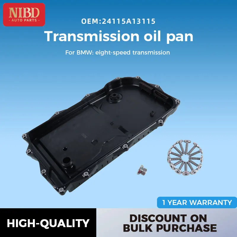 24115A13115 For BMW accessories eight speed transmission oil pan for BMW F20 F10 F30 F07 F49 F25 F15 F16 High-quality