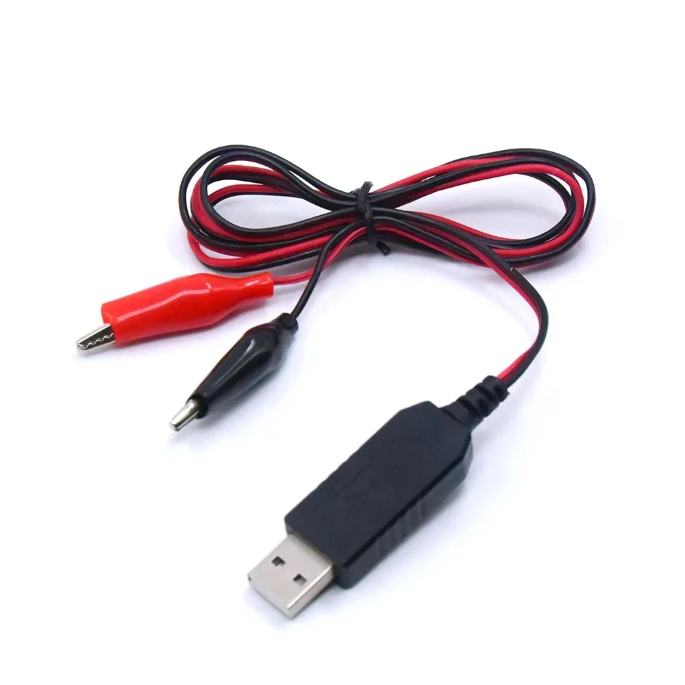 USB 5V to 3V Clip Cable Power Adapter Cord AA AAA LR3 LR6 Battery Eliminator Converter For Games Remote Control Toys usb charging cable battery eliminators usb dc converter