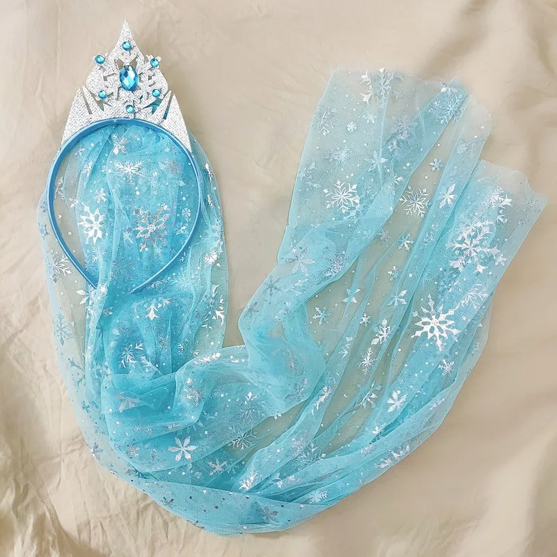 Headbands Hair Snowflakes Party Headband Princess Style Headband