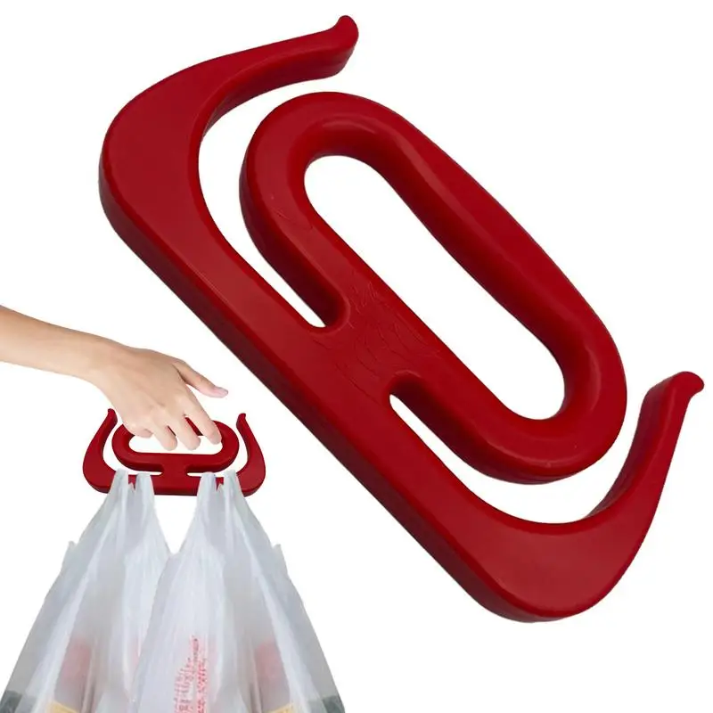 Portable Bag Grip Grocery Bag Carrier Shopping Carrier Grocery Holder Multipurpose Clips Handle Women Shopping