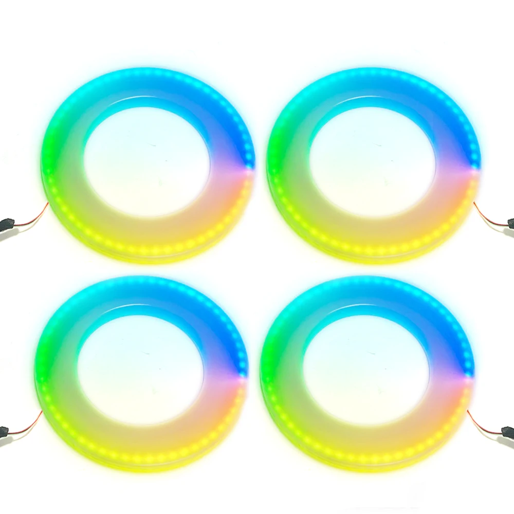 ตัวเลือกสินค้า รถ LED ตกแต่งบรรยากาศ 64 สี ควบคุมด้วยแอปพลิเคชัน