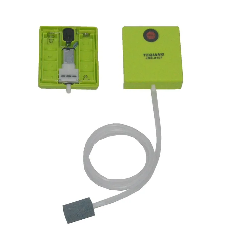 

Oxygenator fishing battery oxygen for aquarium air pump with air bubble stone for fish tank fishing bubbler Mini 7*6.4*2cm