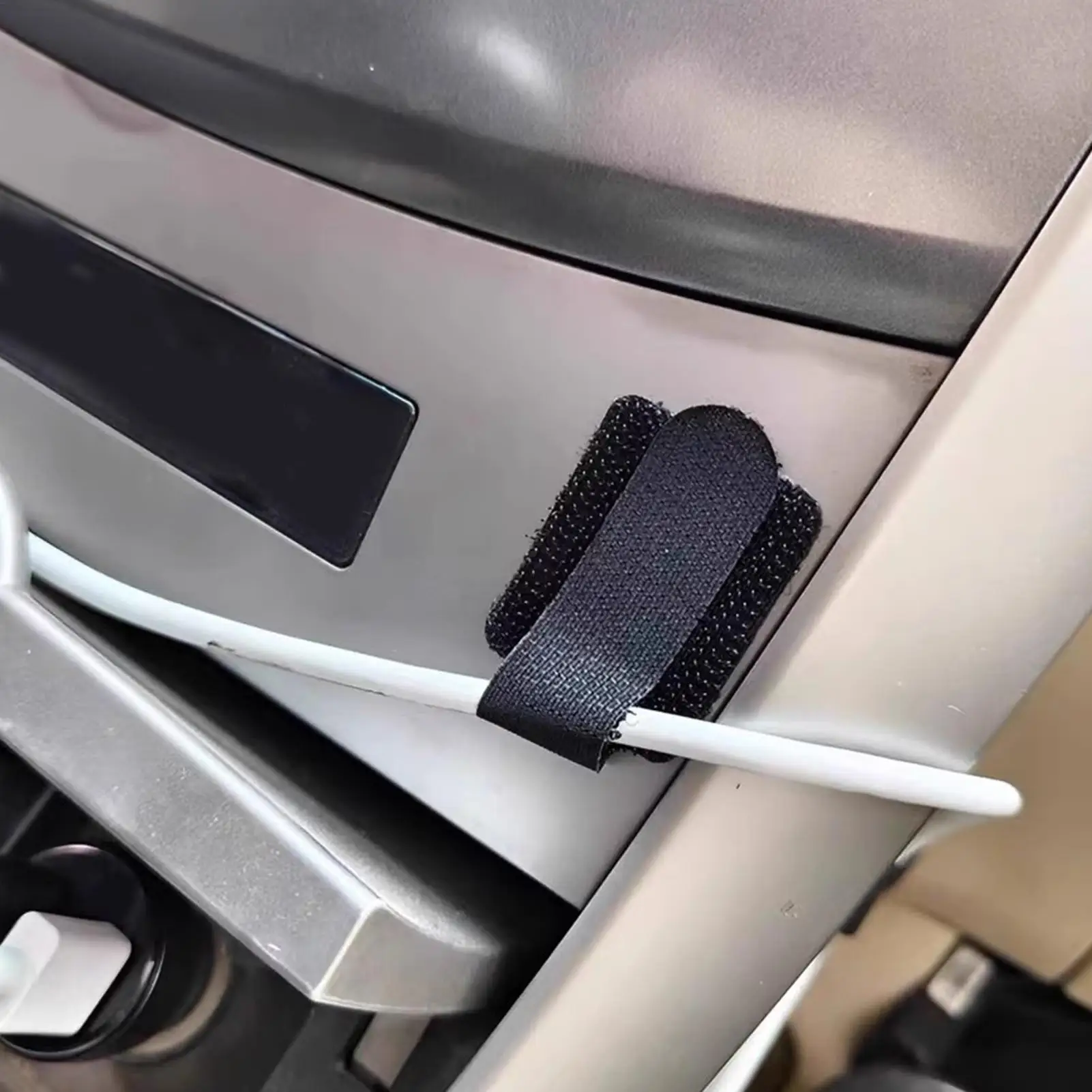 Cable Ties Reusable 10 Pieces Adjustable Straps Cord Ties Organizer For Family Student Indoor Home Office Kitchen Workshop Under