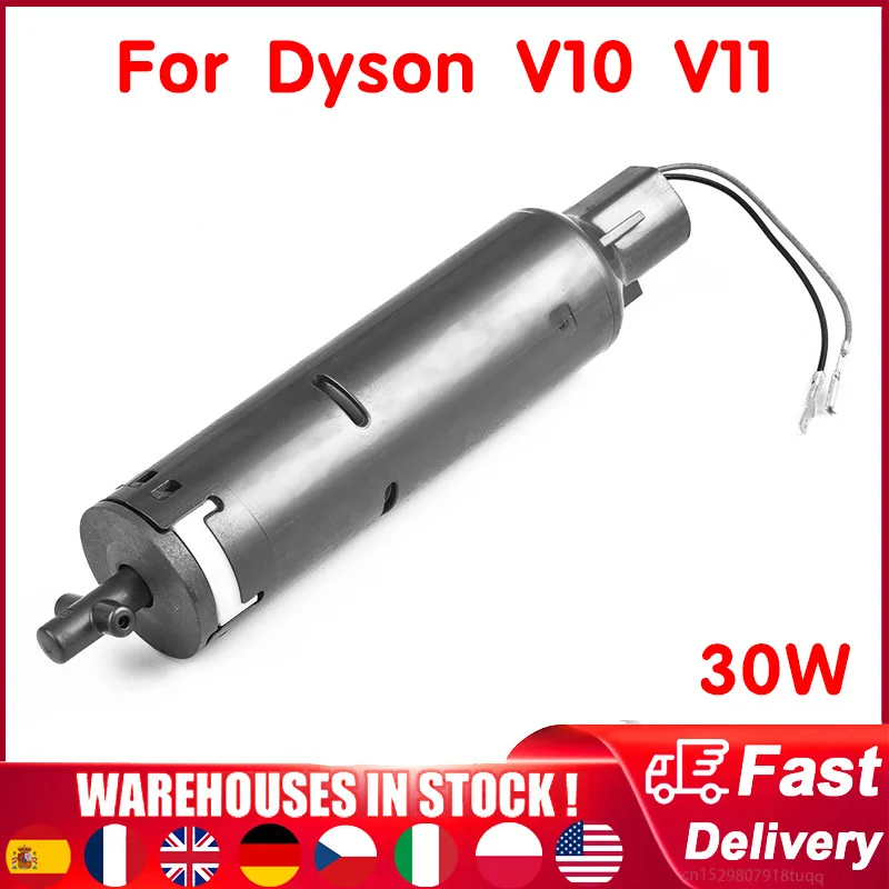 Rullo Morbido Motore Originale 30W Per Dyson V10 V11 Aspirapolvere Soft Roller Head Brush Motor Accessori Per Aspirapolvere