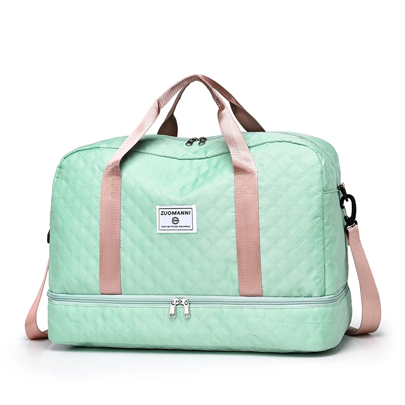 green pink