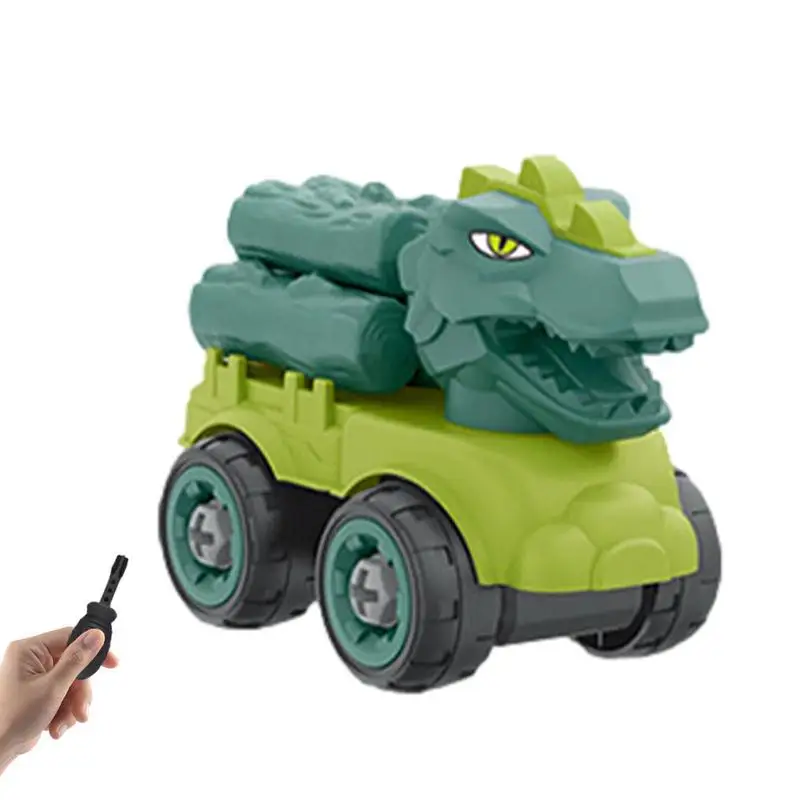 Dinosaur Trucks Toys Take Apart Construction Vehicle Toys Learning Educational Building Construction Sets Construction Toys Part