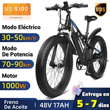 JOOMAR elektrycznego roweru 1000W JM03 Plus Mountain Ebike dla mężczyzn MTB opony tłuszczu śnieg rowerów silnik 48V 17AH wysokiej wysokiej jakości aluminium ze stopu