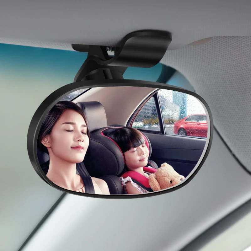 

Car Safety View Back Seat Mirror Baby Car Mirror Children Facing Rear Ward Infant Care Square Safety Kids Monitor Car Interior