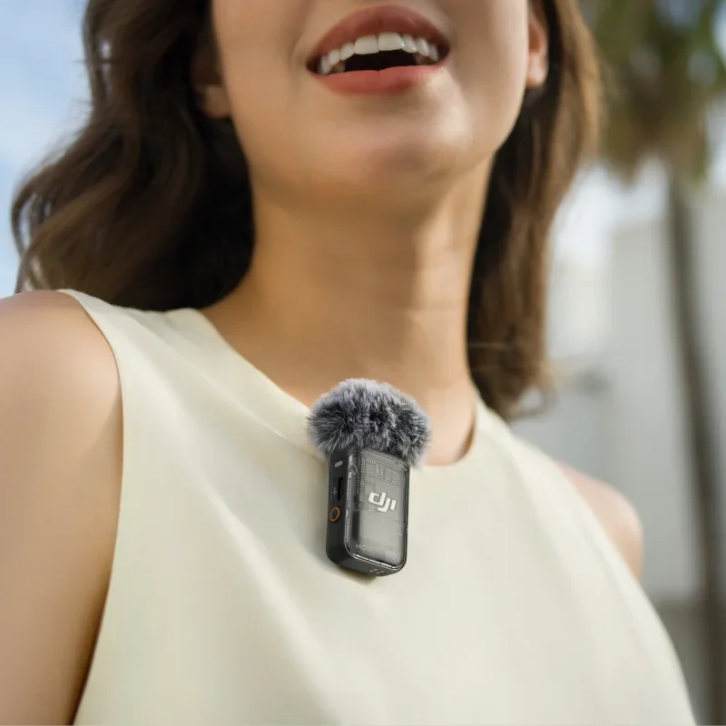 Original DJI MIC 2 Direct Bluetooth Connection 250m 820 ft. Range 18 Hours Total Operating Time