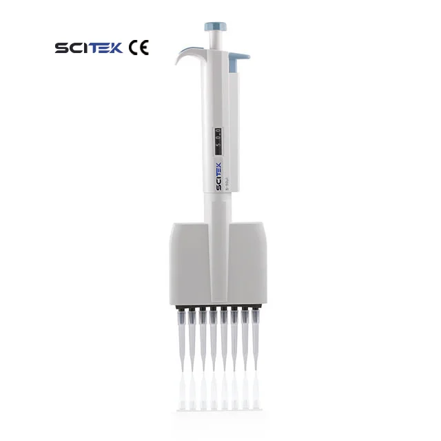SCITEK 전자 피펫 8채널 실험실 병원 연구기관에서 사용