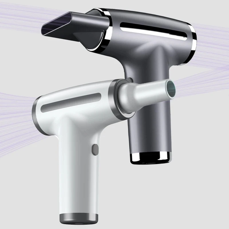 Wireless Hair Dryer High-Power Wind Fast Cleaning Dust Blowing Blow Dryer Household Outdoor USB Multifunctional Hairdryer