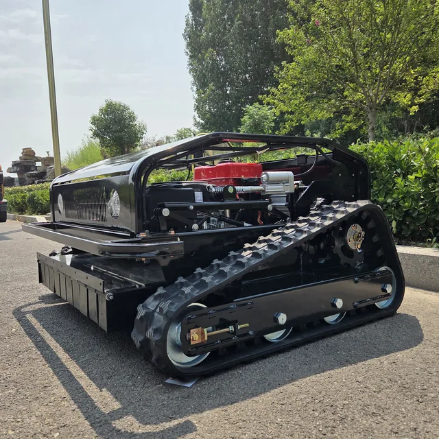 Zero-turn intelligent remote control gasoline brush cutter Portable four-stroke lawn mower Professional definition of efficiency 4