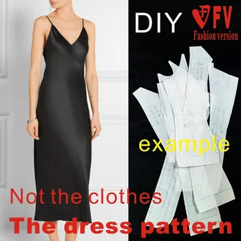 Elastic Fabric Dress Pattern 1