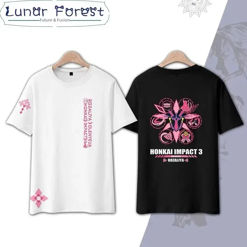 

Genshin Impact Wanderer Scaramouche Balladeer 3D Printing T-shirt, round collar, short sleeve, kimono, popular game Streetwear,