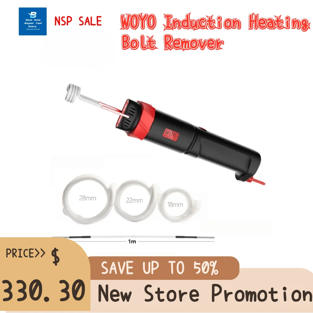 

WOYO Induction Heating Bolt Remover Machine for Rusted/Corrosive Bolt/Nut from Car and Machine