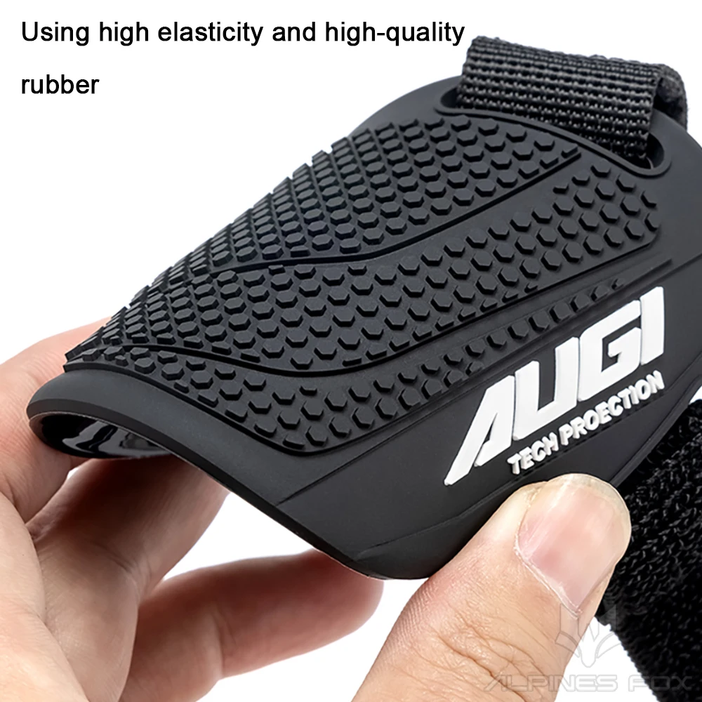 오토바이 기어 변속 패드 라이딩 슈즈 고무 보호대 오토바이 기어 시프터 남녀 모토크로스 더트 바이크 부츠 커버