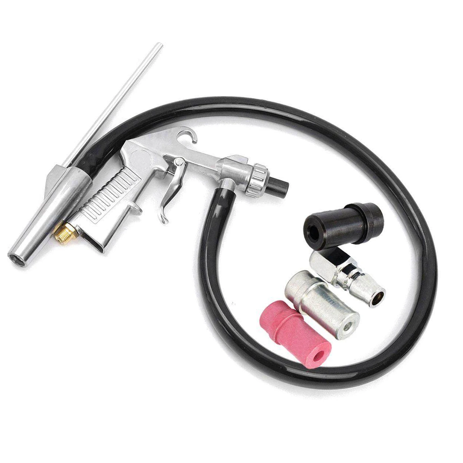 

Gun 1 Sandblaster Suction Ceramic Kit Blasting Sand Nozzle Pipe 1 Sand Abrasive 7PCS Steel Gun 1 Industrial Nozzle