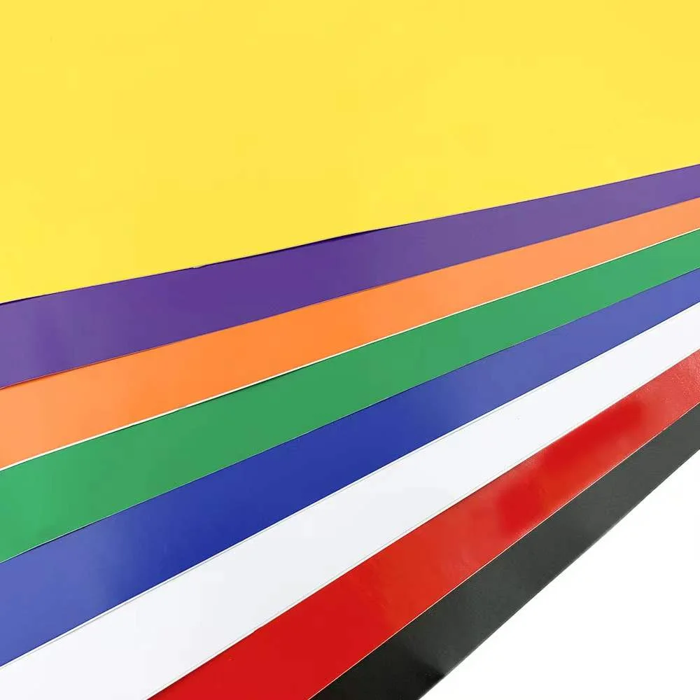 Adhesive Vinyl Sheets Permanent Matte Metal Colors for Christmas Halloween Party Home Decoration Stickers Craft Cars Decal