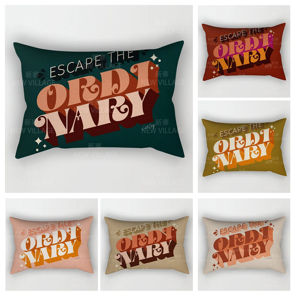 

Modern Decorative Cushion for Home Living Letter Printing Room Decor Throw Pillow Cover 48*74 children 30x50cm 40x60cm 50x70cm